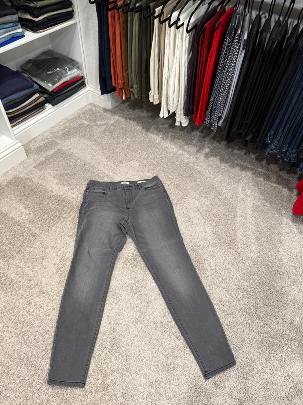 Jessica Simpson Gray Skinny Jeans - Sleek Neutral Wear